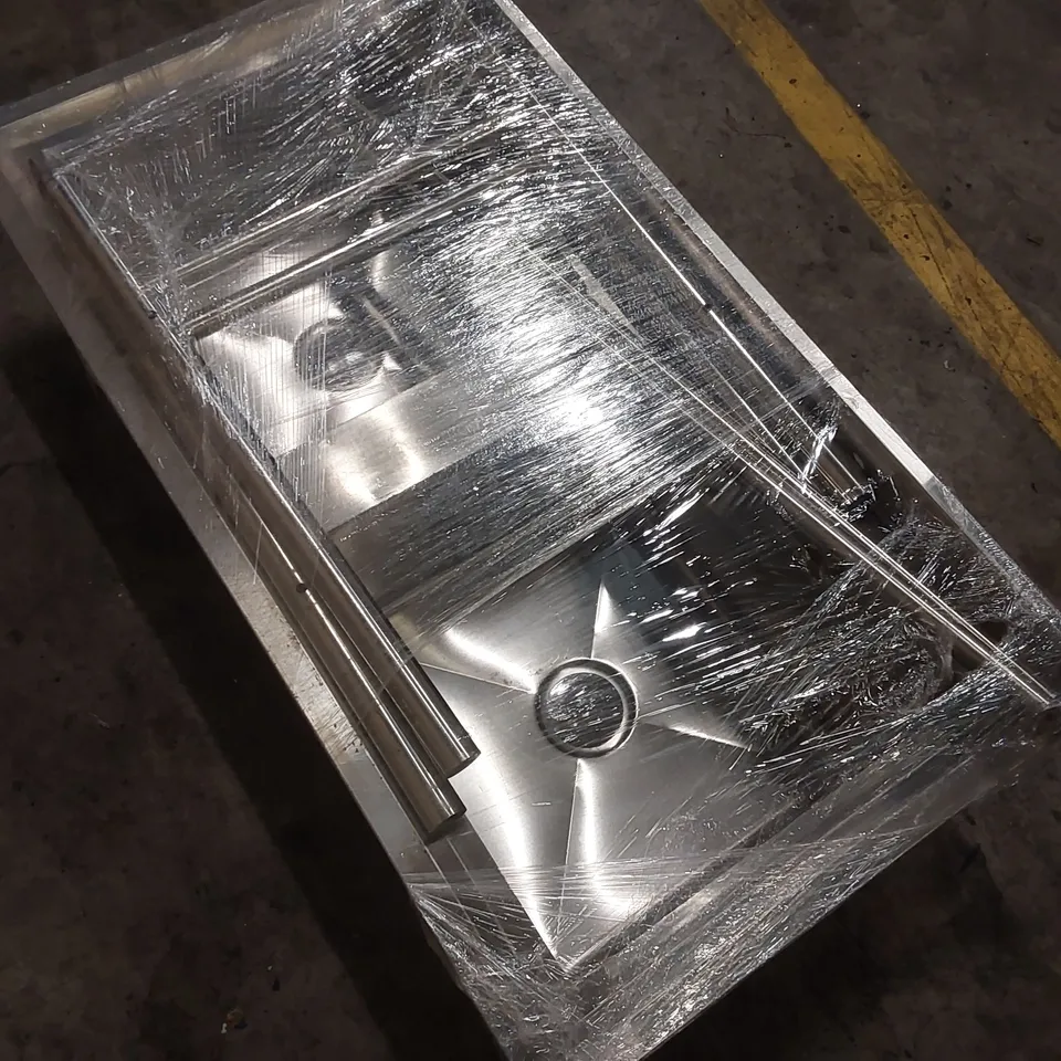 STAINLESS STEEL DOUBLE BOWL COMMERCIAL KITCHEN SINK