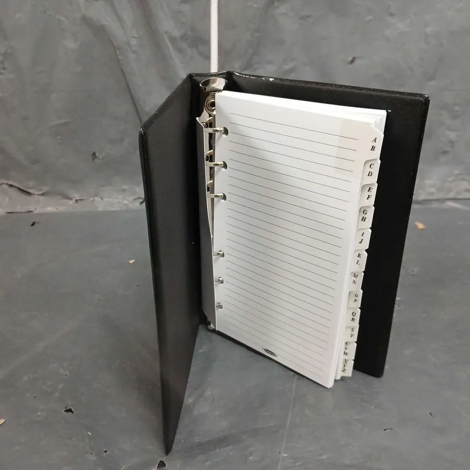 APPROXIMATELY 30 BOXED CONCORD POCKET INDEX BOOK BINDER BLACK 