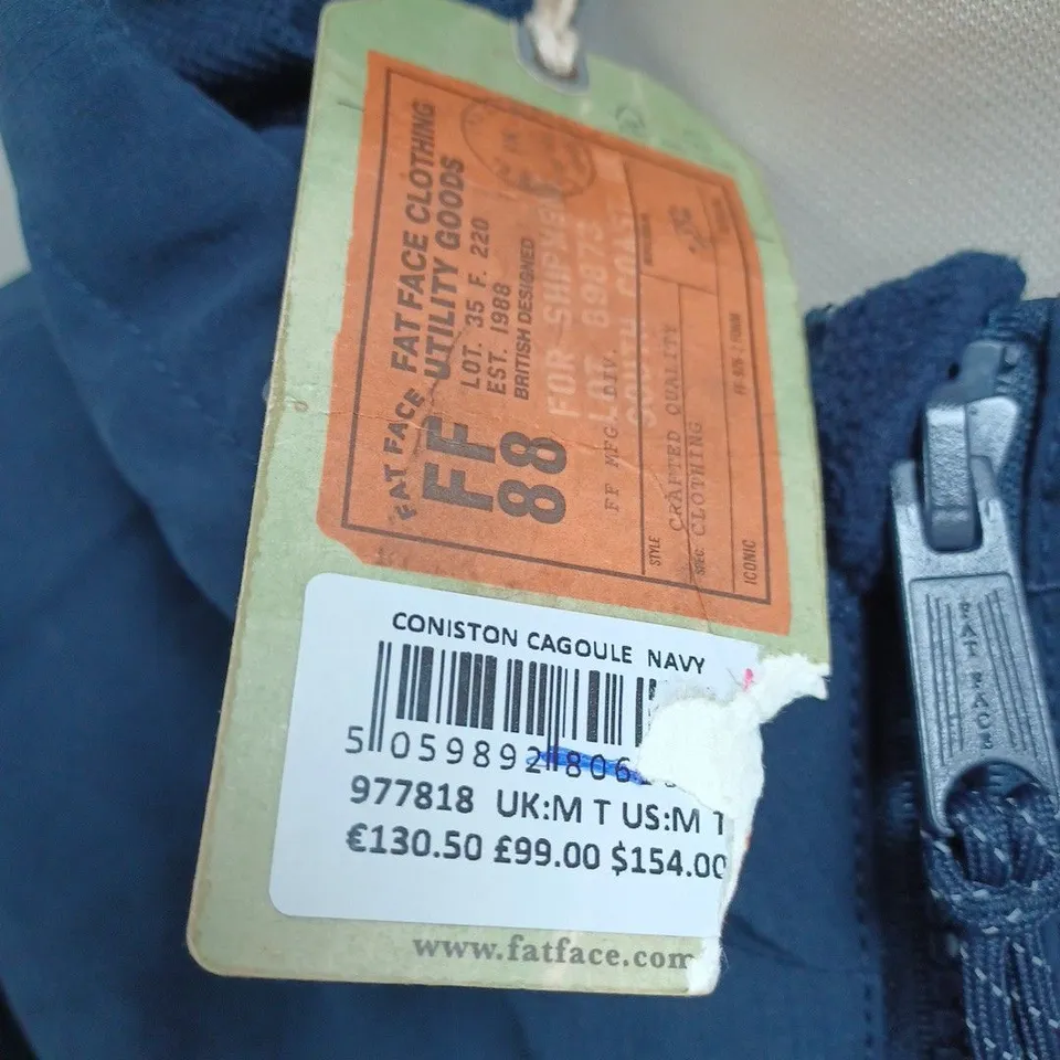 FATFACE CONISTON CAGOULIE IN NAVY - UK M