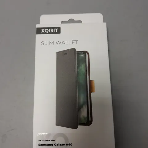 BOX OF APPROXIMATELY 50 BRAND NEW ASSORTED SAMSUNG GALAXY A40 SLIM WALLET CASE