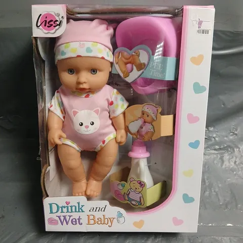 LISSI DRINK AND WET BABY