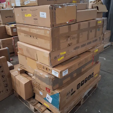 PALLET CONTAINING ASSORTED FLATPACK FURNITURE PARTS