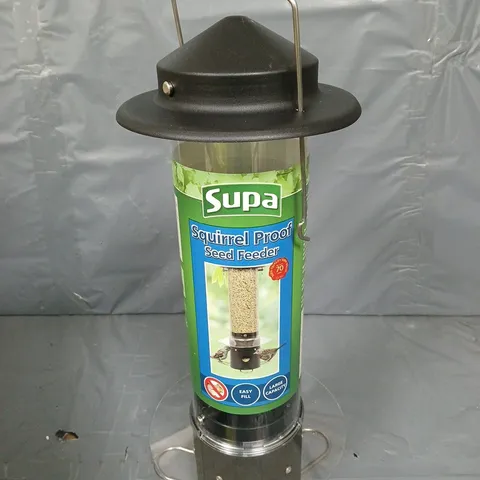 SUPA SQUIRREL PROOF SEED FEEDER 