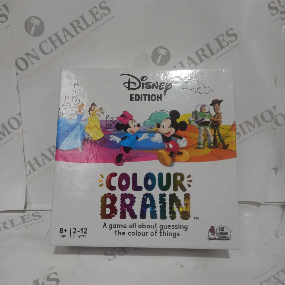 BOXED COLOURBRAIN DISNEY EDITION TRIVIA BOARD GAME