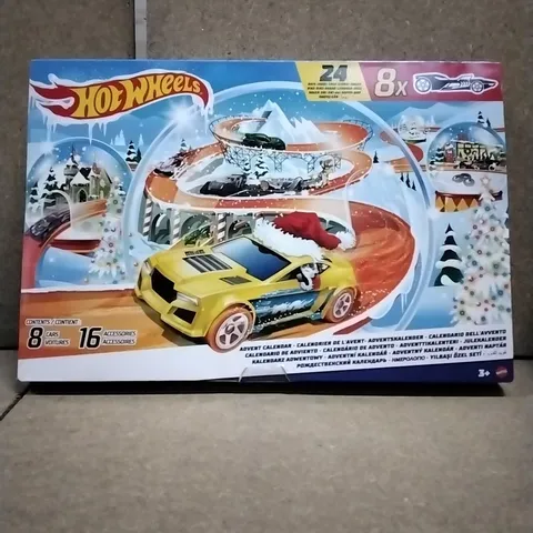 BOXED HOT WHEELS ADVENT CALENDAR