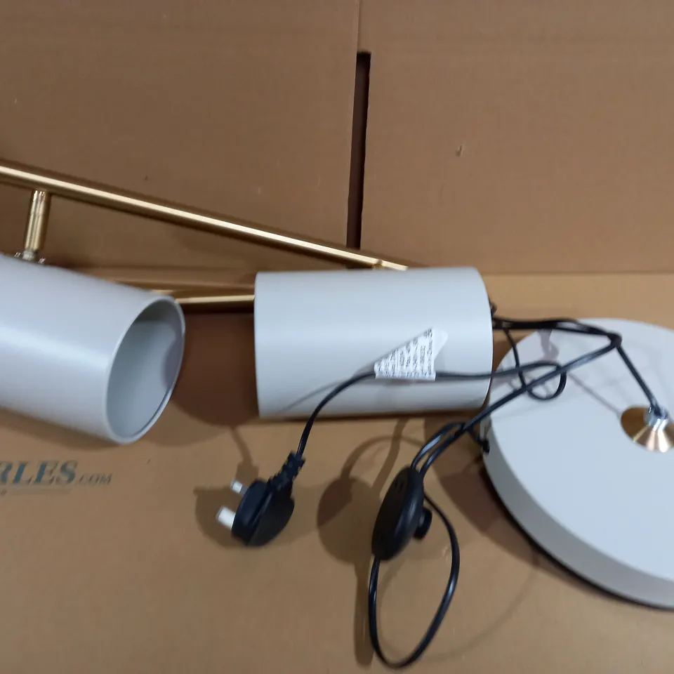 JOHN LEWIS DOUBLE HEAD 2LT FLOOR LAMP