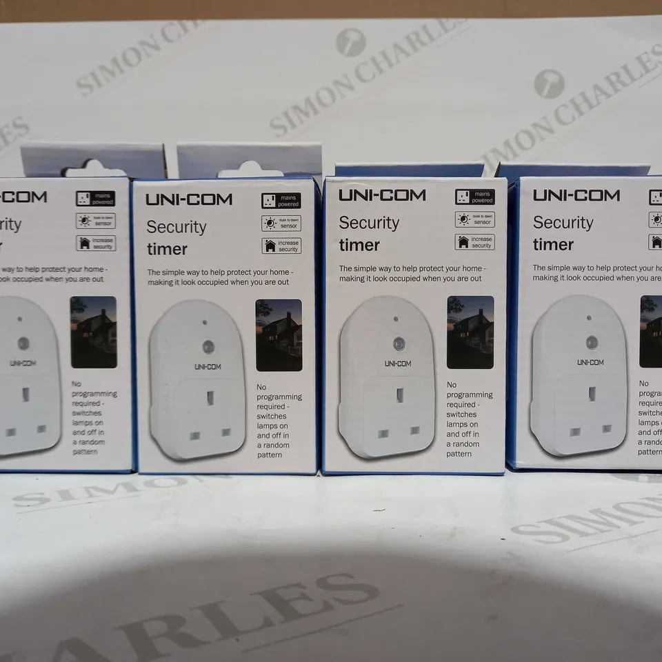 UNI-COM SET OF 4 SECURITY TIMERS