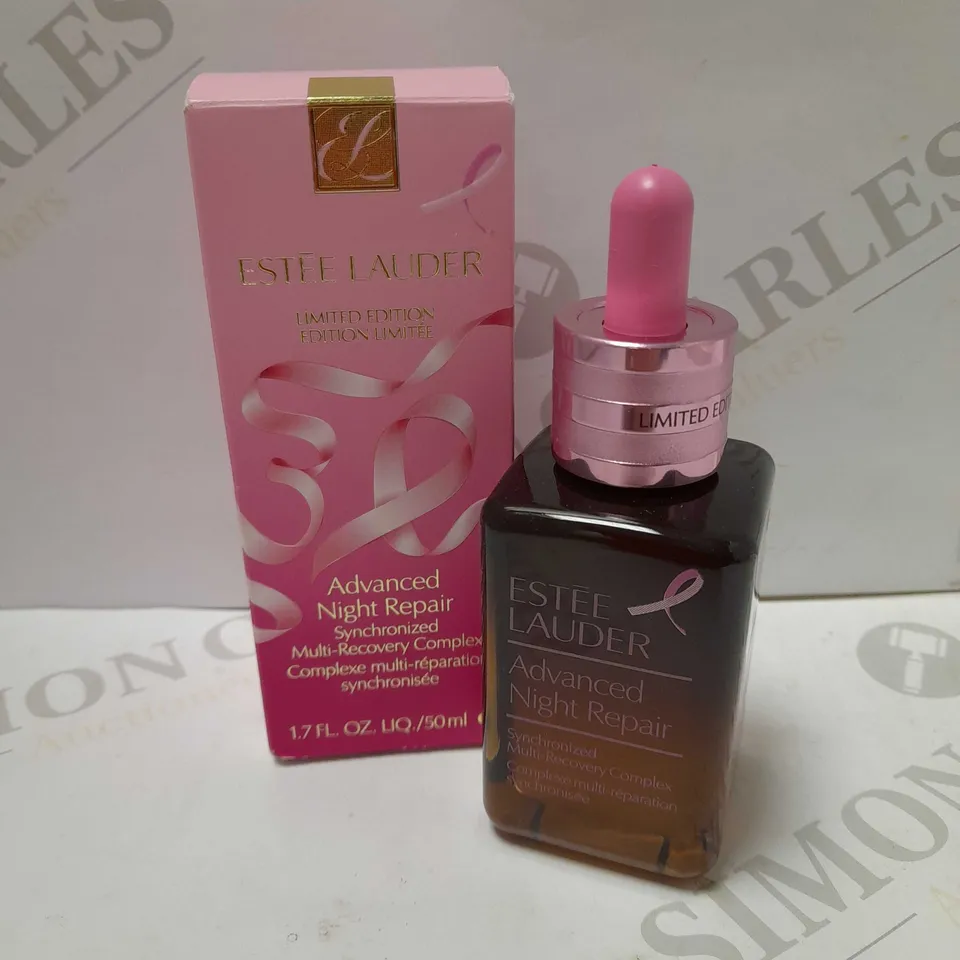 ESTEE LAUDER ADVANCED NIGHT REPAIR SERUM PINK RIBBON LIMITED EDITION 50ML