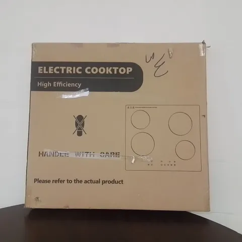 BOXED ELECTRIC COOKTOP