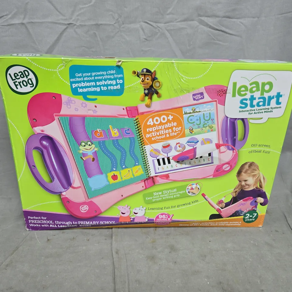 LEAPFROG LEAPSTART INTERACTIVE LEARNING SYSTEM – BOXED