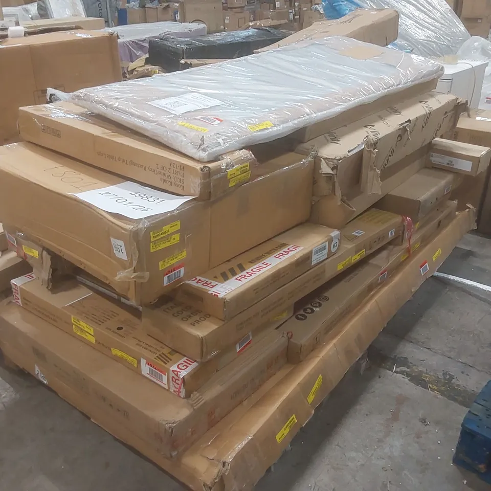 PALLET TO CONTAIN ASSORTED BOXED FURNITURE AND FURNITURE PARTS