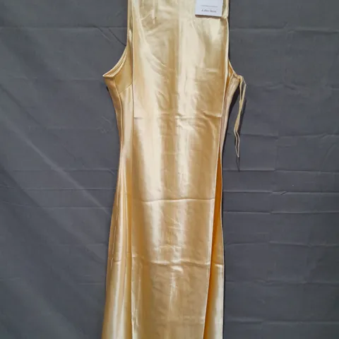& OTHER STORIES YELLOW SLEEVELESS DRESS - UK 10