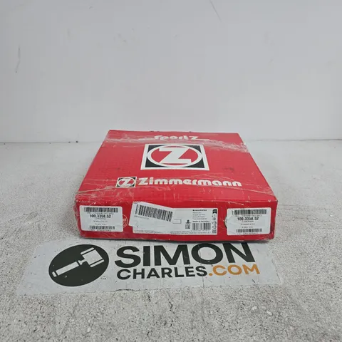 SPORTZ ZIMMERMANN 2 X BRAKE DISCS