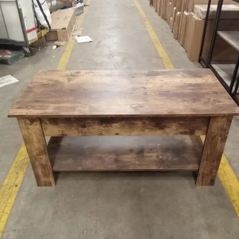 DESIGNER LIFT-TOP COFFEE TABLE