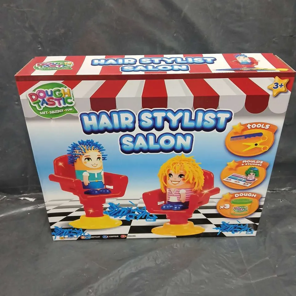 12 X BOXED DOUGH TASTIC HAIR STYLIST SALON CHILDRENS GAMES 