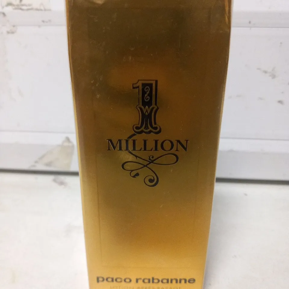BOXED AND SEALED PACO RABANNE 1 MILLIO AFTERSHAVE LOTION 100ML