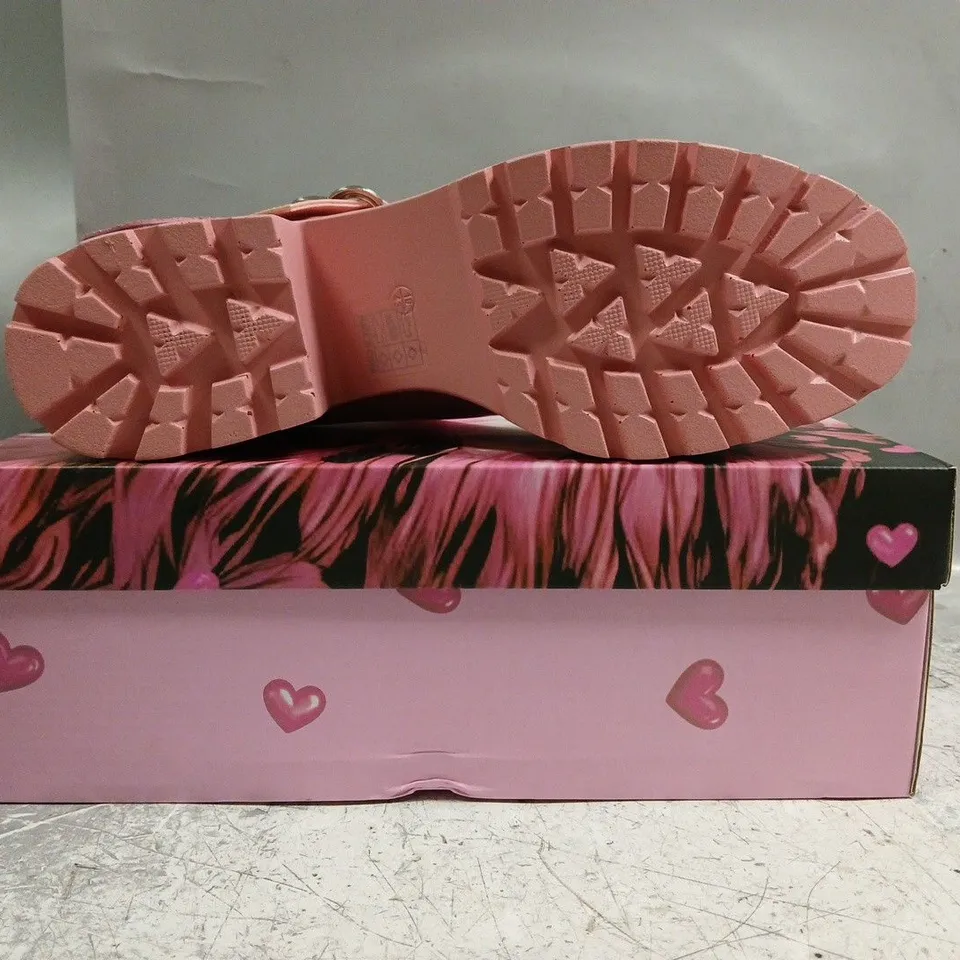 BOXED PAIR OF KOI TIRA PINK MARY JANES GOOD FAIRY EDITION SIZE UK 10