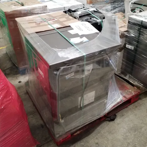 PALLET OF APPROXIMATELY 4 UNPROCESSED RAW RETURN WHITE GOODS TO INCLUDE