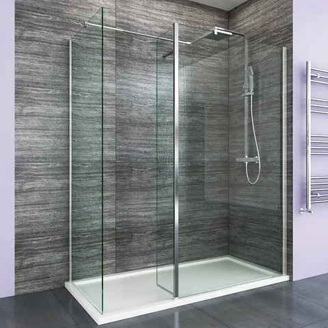 BOXED HEATHCOTE RECTANGULAR WALK IN SHOWER ENCLOSURE (3 BOXES)