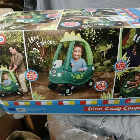 LITTLE TIKES DINO COZY COUPE RIDE-ON TOY – BOXED