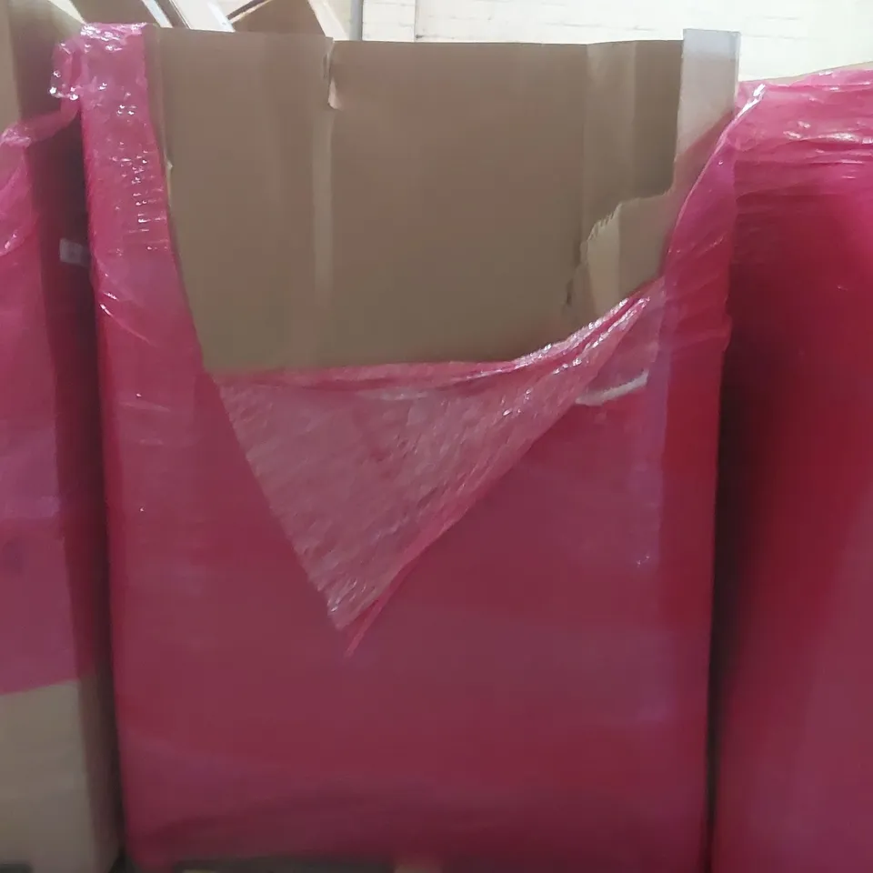 PALLET OF ASSORTED ITEMS INCLUDING: ROLLED MATTRESS, GOVEELIFE SMART TOWER FAN, FAN LIGHT, RETRACTABLE SAFETY GATE, FOLDING PLAYMAT ECT