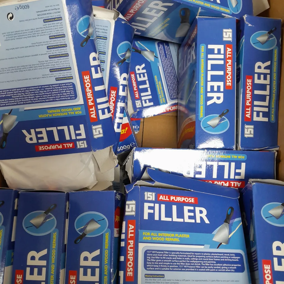 BOX OF APROX 15 ALL PURPOSE FILLER / COLLECTION ONLY 
