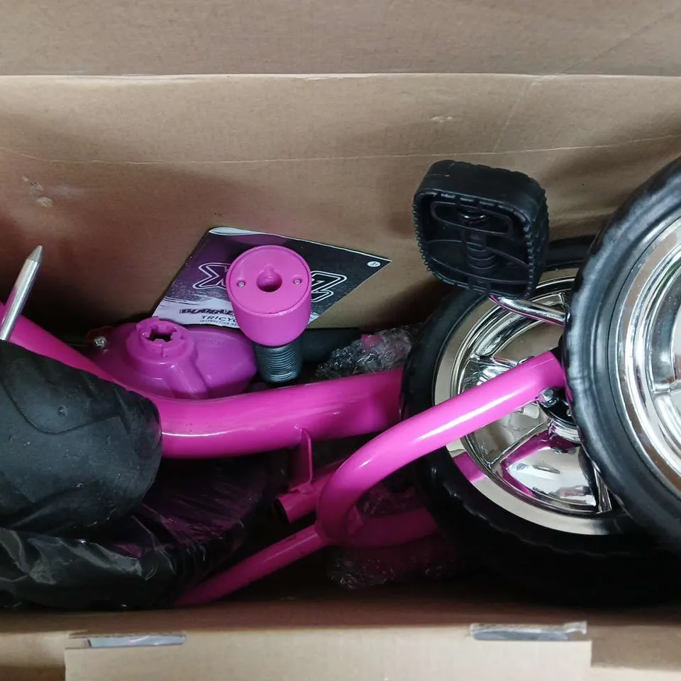 XOOTZ PINK CHILDREN'S TRICYCLE – BOXED
