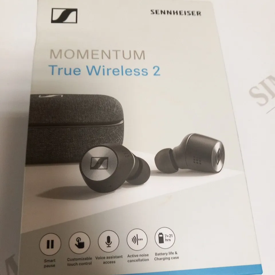 BOXED SENNHEISER MOMENTUM TRUE WIRELESS 2 IN EAR HEADPHONES