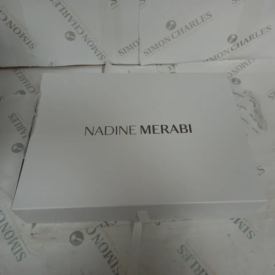 BOXED NADINE MERABI CHRISSY RED DRESS SIZE M