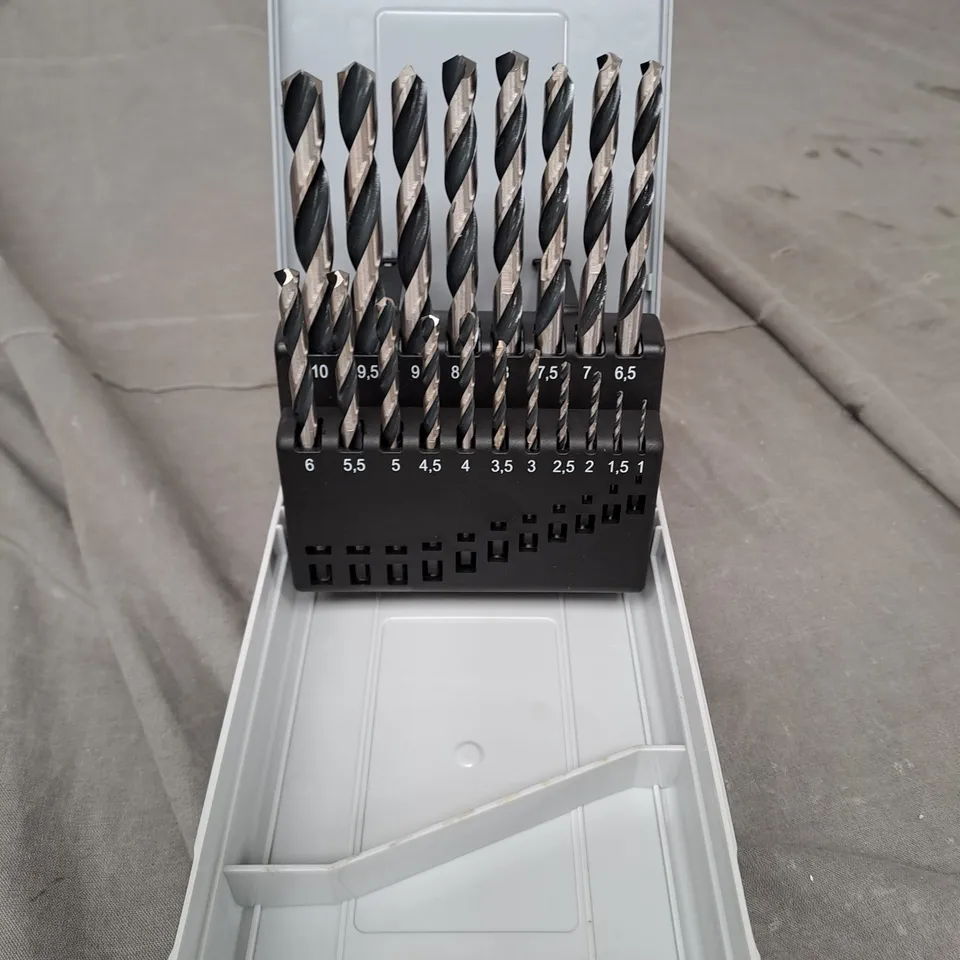 BOSCH 19 PIECE HSS POINT DRILL BIT SET