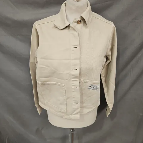 KAOTIKO NATURE JACKET IN CREAM SIZE S