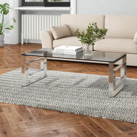 BOXED ACWORTH RECTANGULAR COFFEE TABLE FOR LIVING ROOM FURNITURE, 120CM (1 BOX)