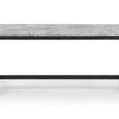 BOXED JULIAN BOWEN STATEN BENCH - BLACK/CONCRETE EFFECT (1 BOX)