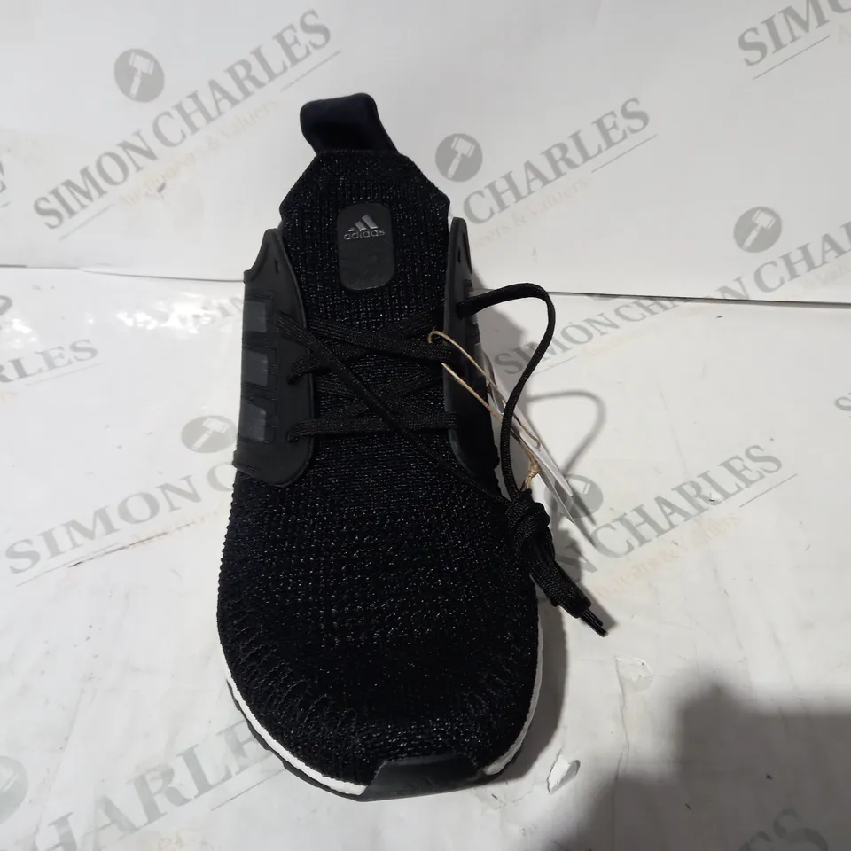 PAIR OF ADIDAS ULTRABOOST 20 SHOES IN BLACK UK SIZE 10