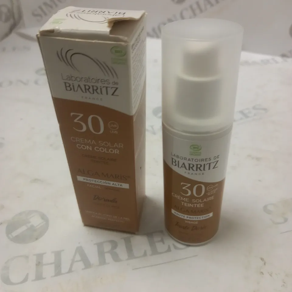 ALGA MARIS - LAB. BIARRITZ GOLD COLOR FACIAL CREAM SPF30 50ML. 50ML