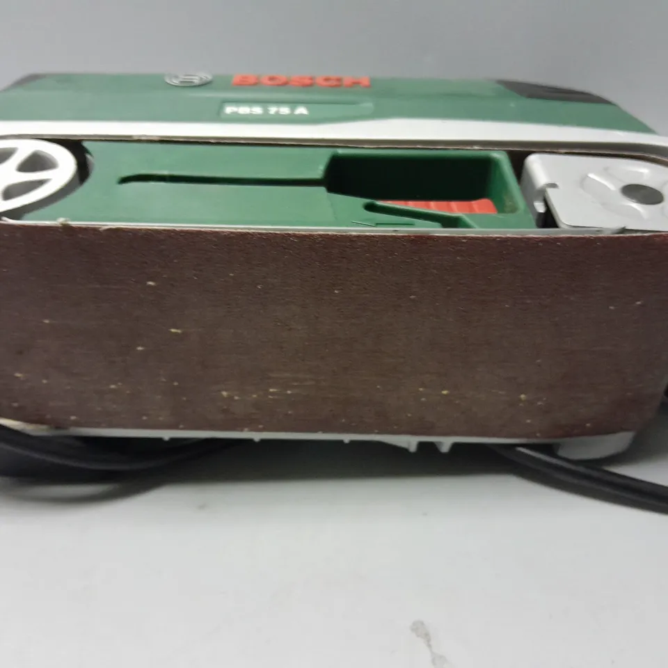 UNBOXED BOSCH PBS 75 A CORDED SANDER