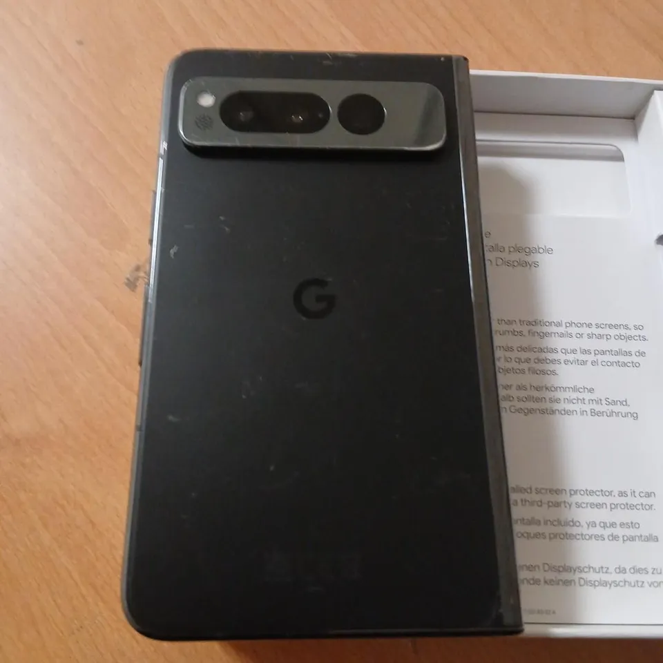 GOOGLE PIXEL FOLD SMARTPHONE – BLACK – BOXED