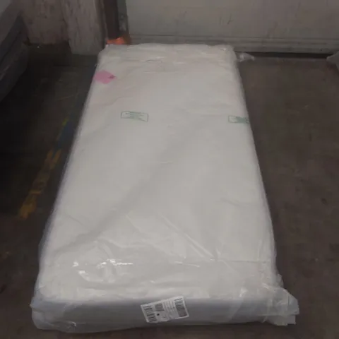 QUALITY BAGGED 3FT SINGLE AIRSPRUNG MEMORY FOAM BUNK MATTRESS