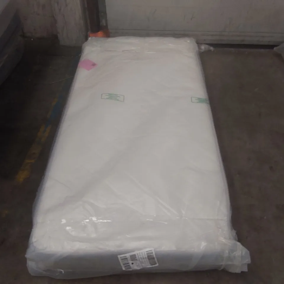 QUALITY BAGGED 3FT SINGLE AIRSPRUNG MEMORY FOAM BUNK MATTRESS