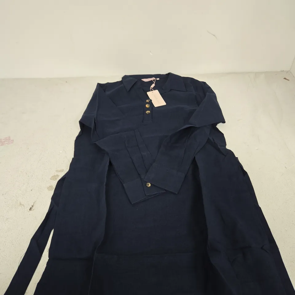 CHARLOTTE WEST NAVY TOP – UK SIZE 14