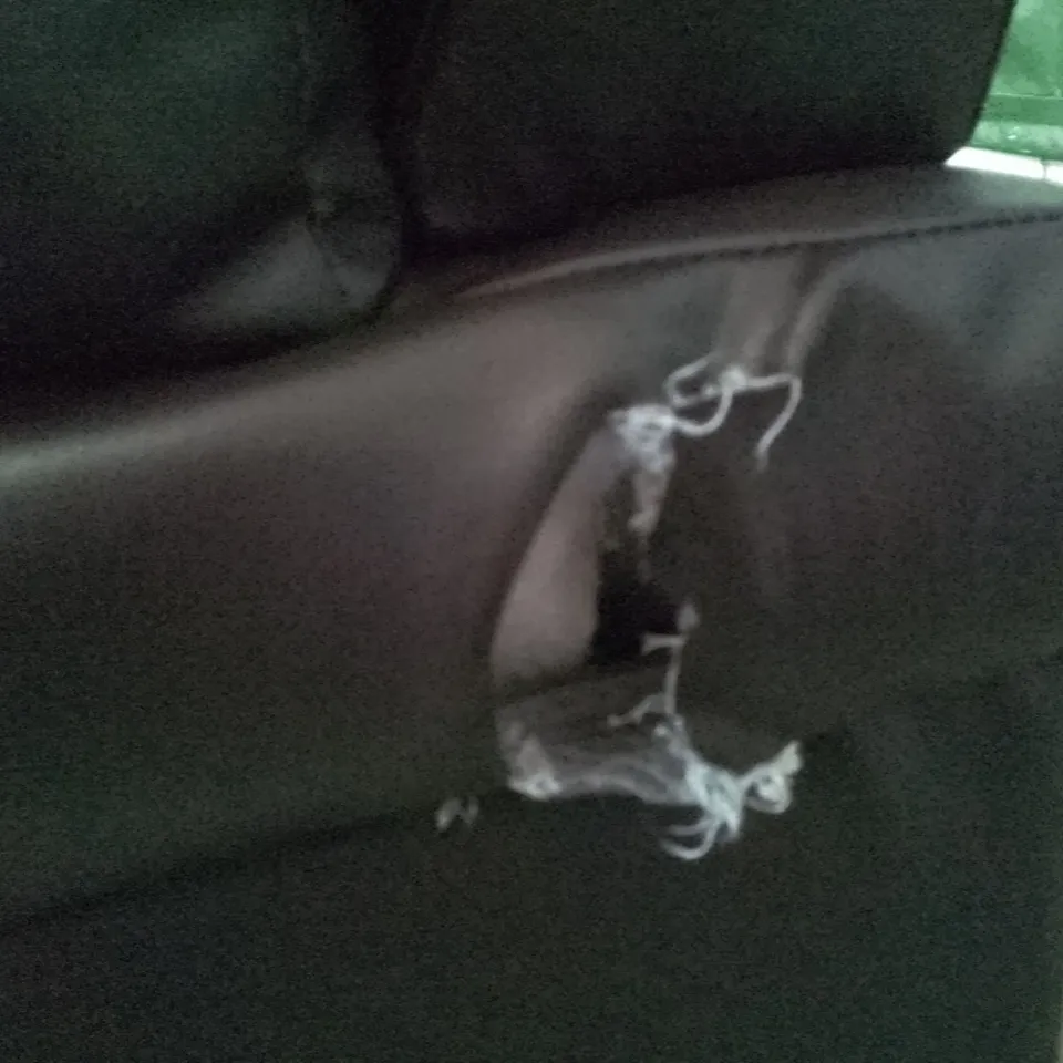 QUALITY DESIGNER ANDERSON 2 SEATER SOFA - BROWN LEATHER 