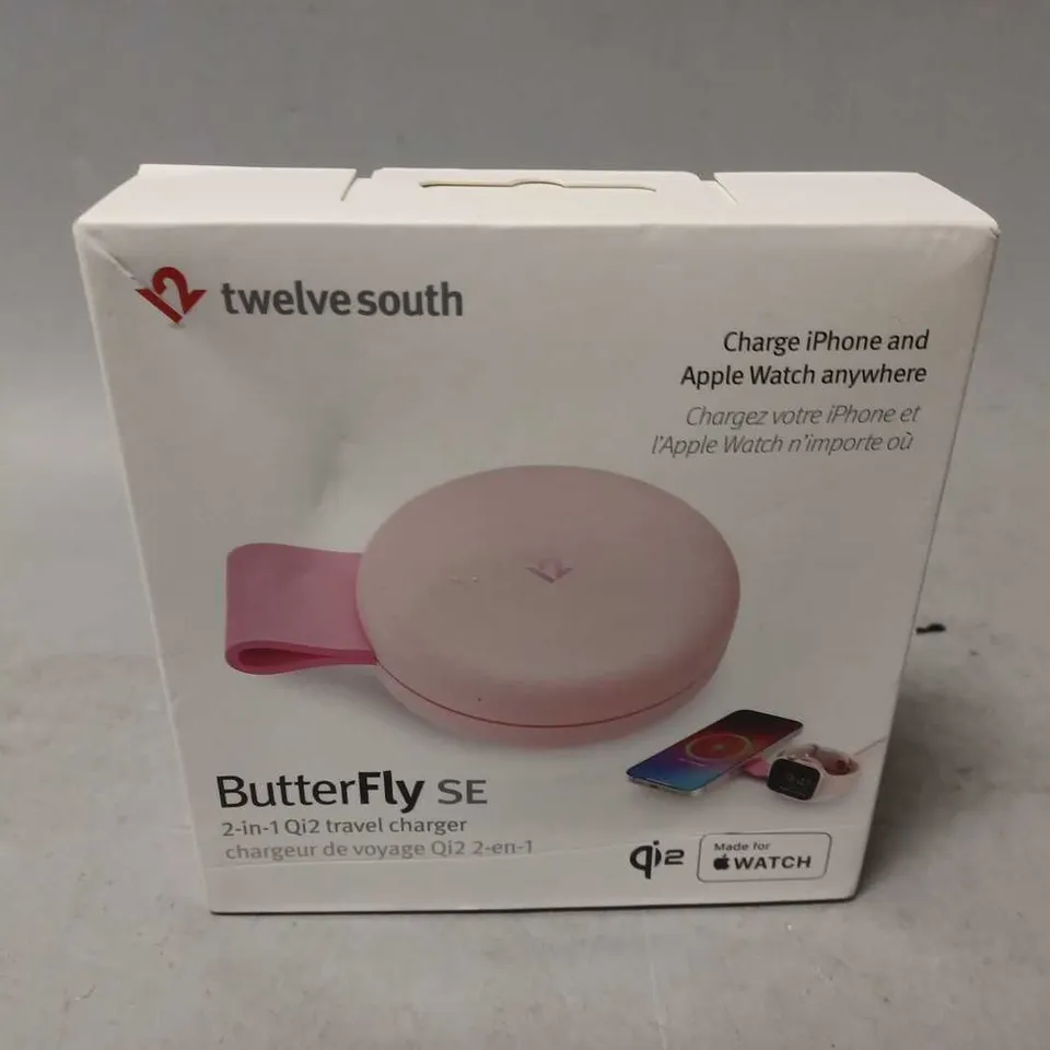 BOXED AND SEALED TWELVE SOUTH BUTTERFLY SE QI CHARGER