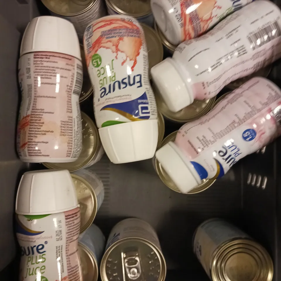 APPROXIMATELY 20 ASSORTED FOOD SUPPLEMENT DRINKS - COLLECTION ONLY 