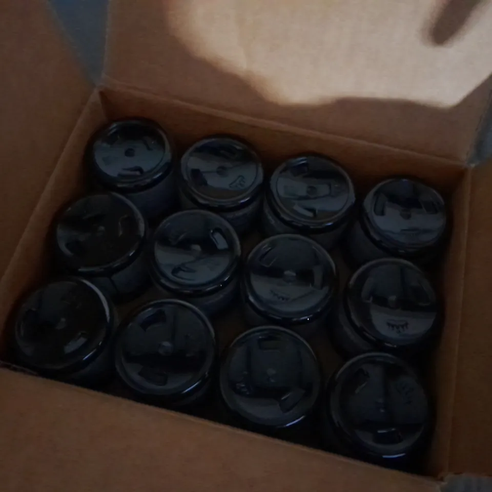 APPROXIMATELY 180 BOXED SEBAGO CREAM SHOE POLISH BLACK 50ML 