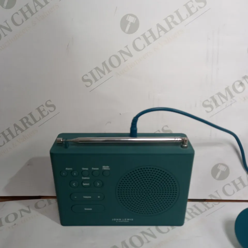 JOHN LEWIS CYAN RADIO