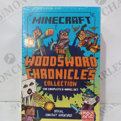 BOXED MOJANG MINECRAFT THE WOODSWORD CHRONICLES COMPLETE 6-NOVEL SET
