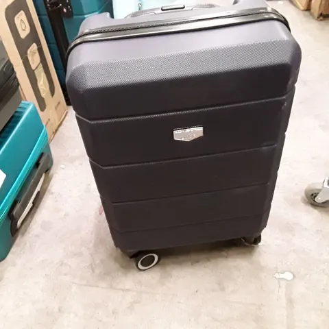 UNBOXED KEPLIN LUGG SMALL SIZE TRAVEL LUGGAGE WITH WHEELS BLACK COLOUR