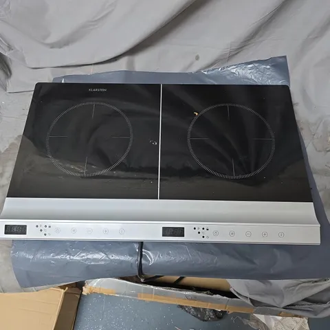 KLARSTEIN DUAL ZONE INDUCTION COOKTOP β GLASS-CERAMIC SURFACE, 2 BURNERS