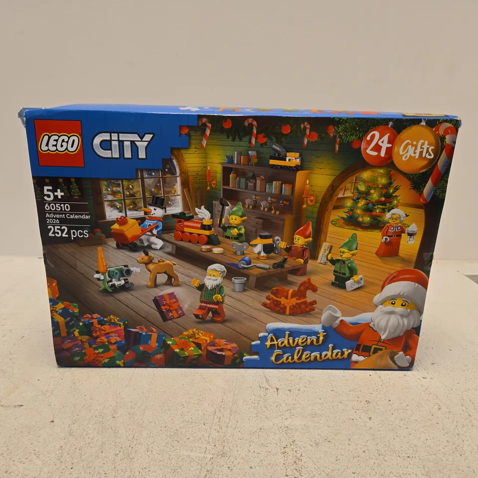 LEGO CITY ADVENT CALENDAR 2026 – 252 PCS, BOXED