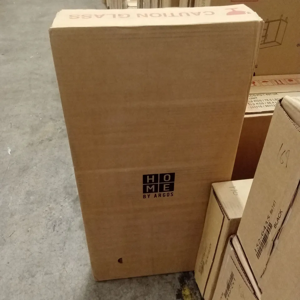 BOXED MALIBU DRESSER - WALNUT/BLACK (1 BOX)